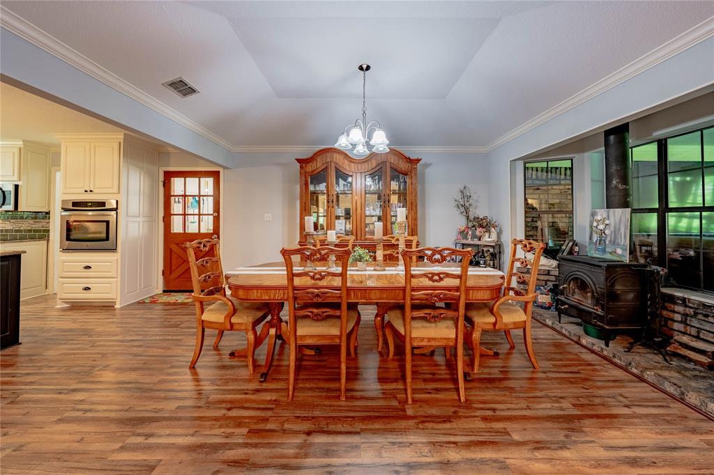view from the living room area