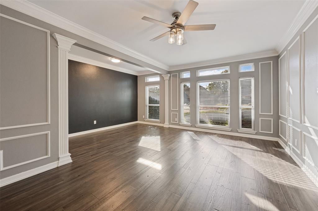 Oversized office area could be a great room for home school!