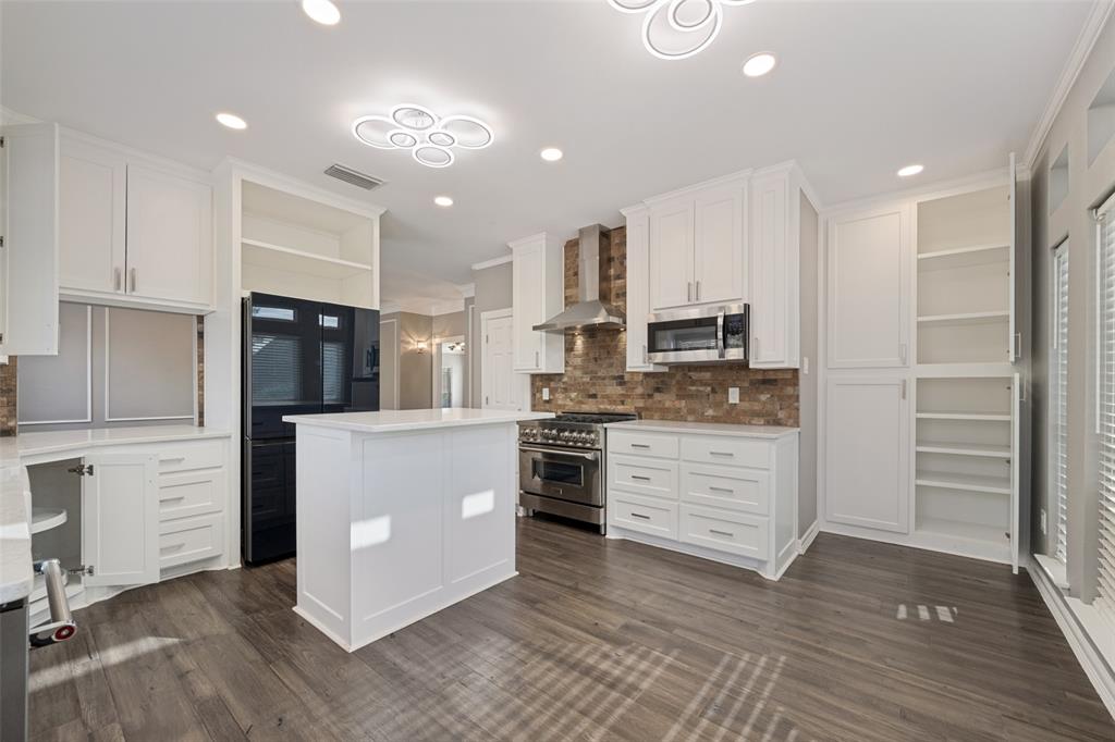 Look at all the cabinet space!