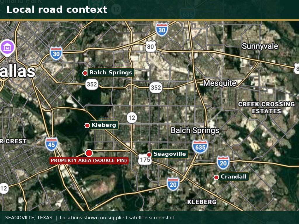 9999 Pin Oak - Lot 8 Road, Seagoville, TX 75159