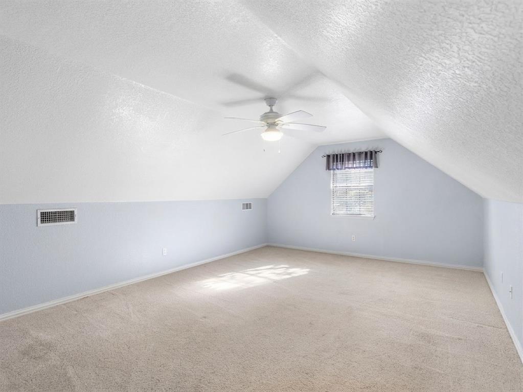 Second floor bonus room has so many options!