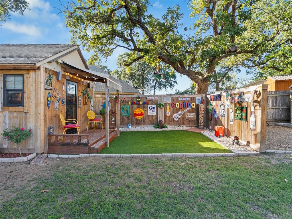 Side yard to man cave or she shed