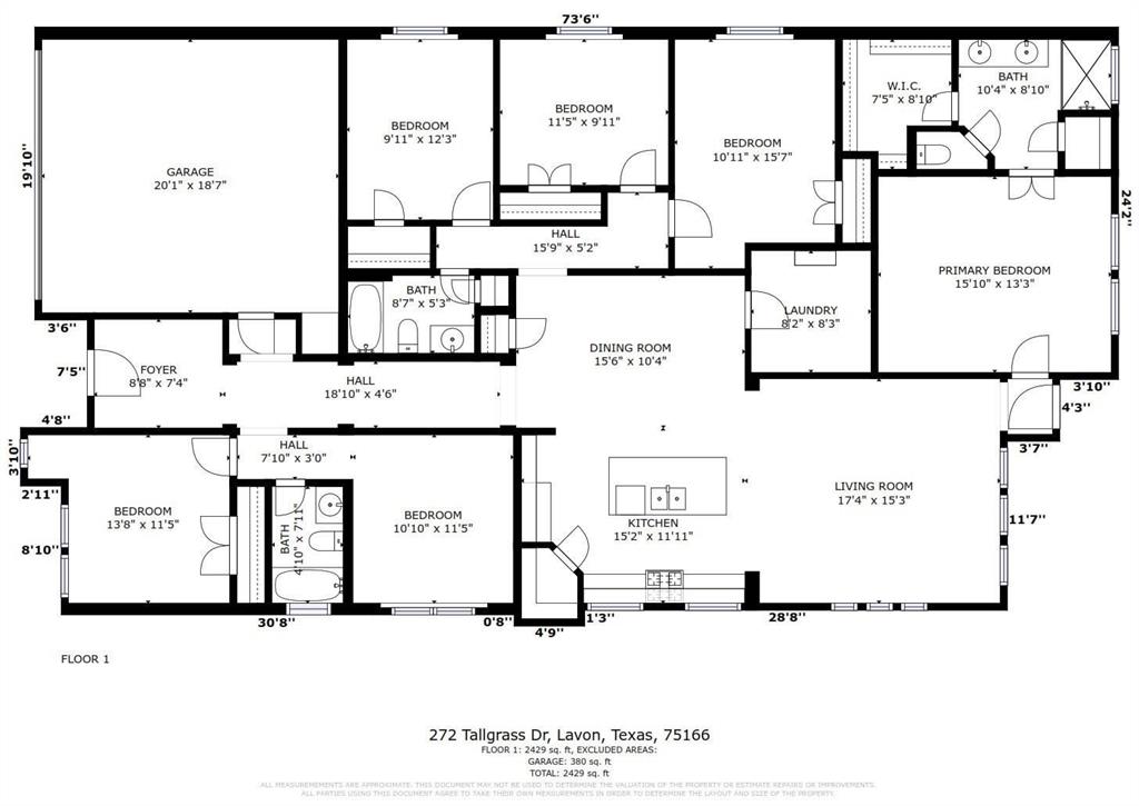272 Tallgrass Drive, Lavon, TX 75166