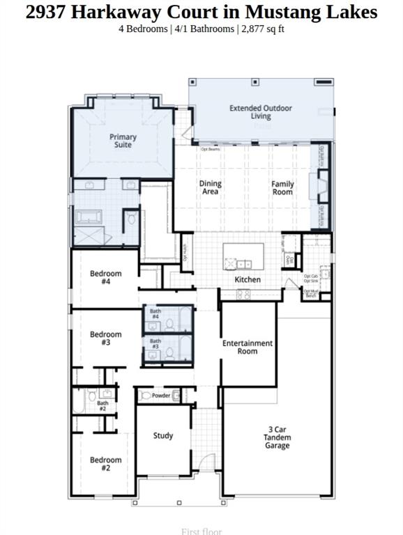 2937 Harkaway Court, Celina, TX 75009