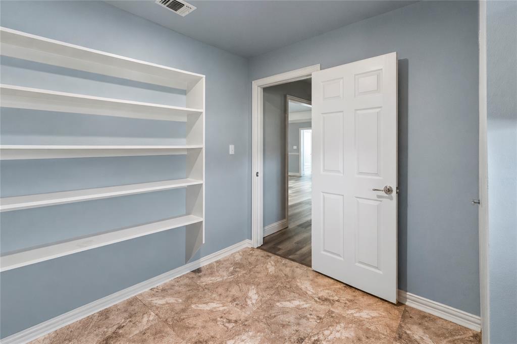 Pantry, laundry, storage and water heater