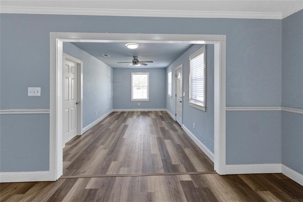 Parlor room, view from living room