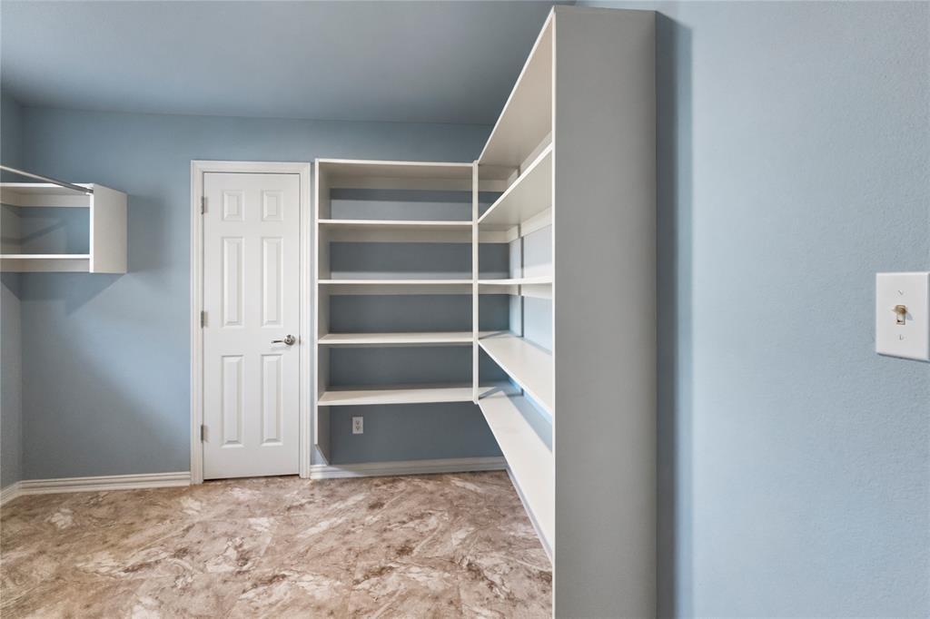 Pantry, laundry, storage and water heater