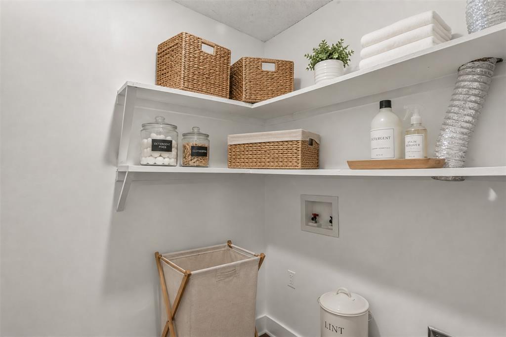 Virtual staging. The home is vacant
