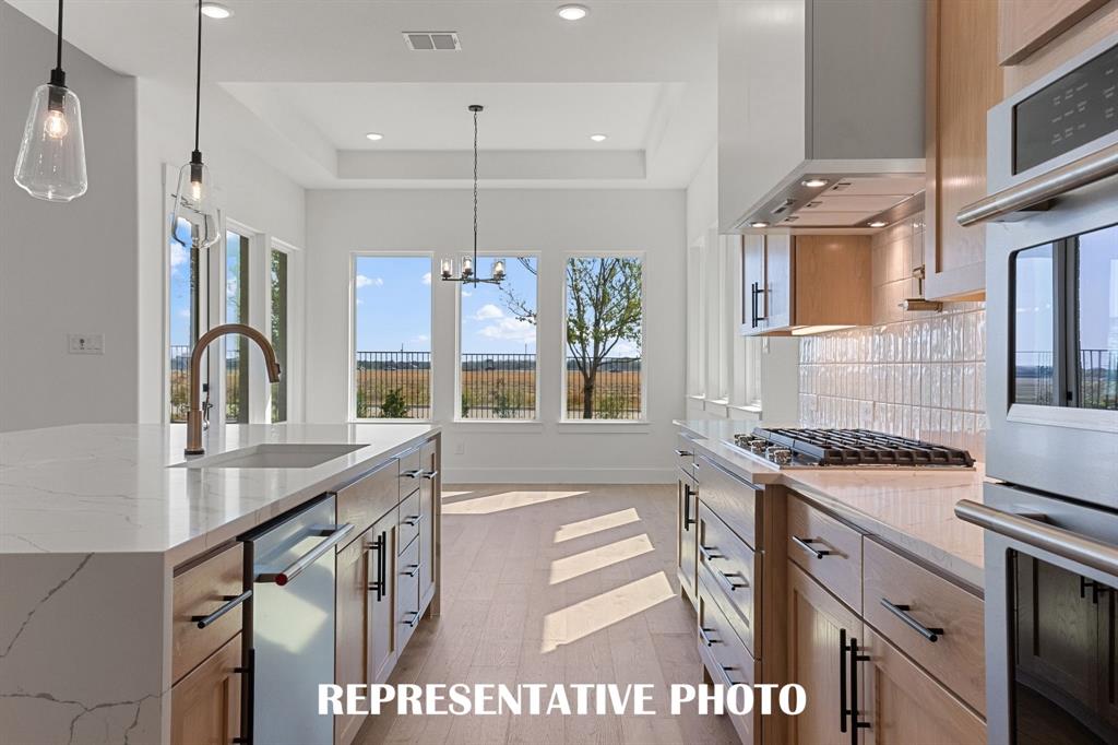 This stunning home office is the perfect place for work or play!  REPRESENTATIVE PHOTO