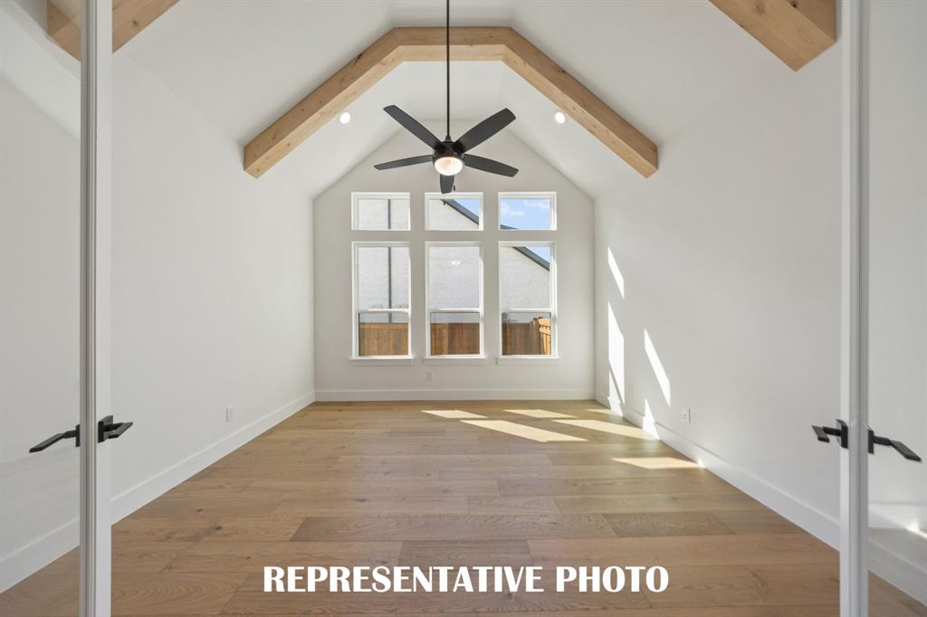 This stunning home office is the perfect place for work or play!  REPRESENTATIVE PHOTO