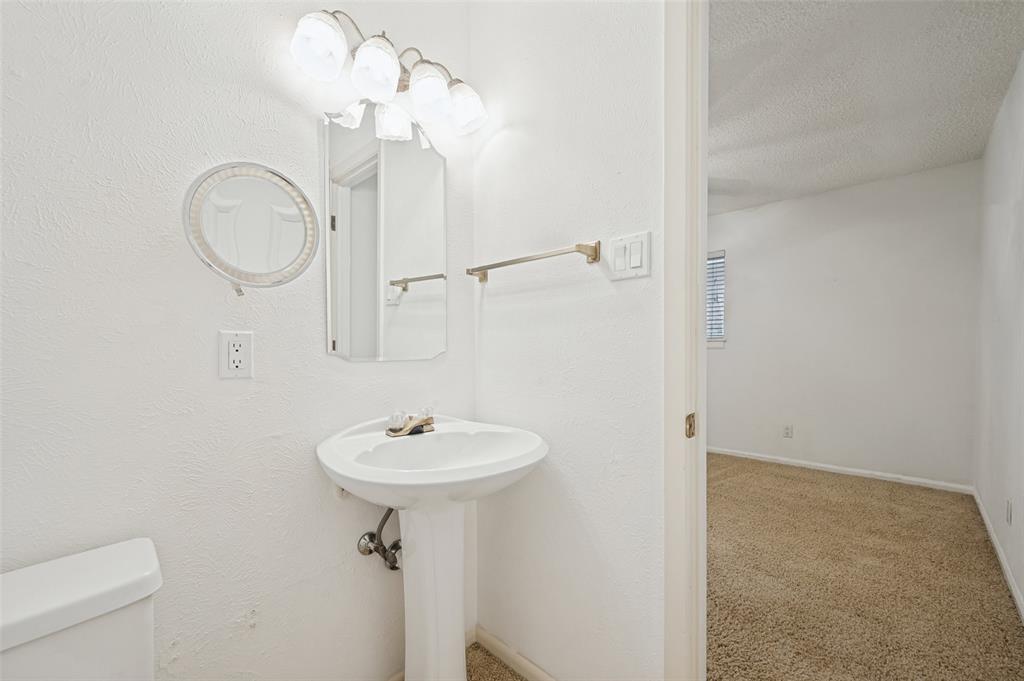 Primary half bath