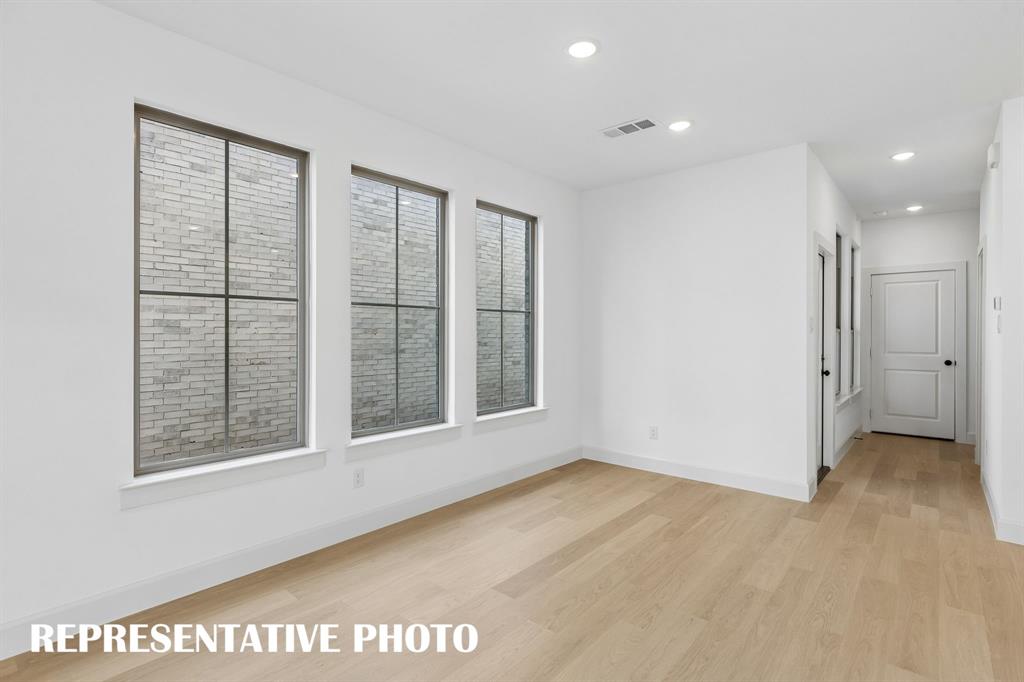 Whether it's lively dinner parties or cozy family gatherings, this dining room fits all occasions!  REPRESENTATIVE PHOTO