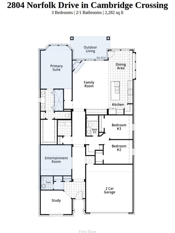 2804 Norfolk Drive, Celina, TX 75009