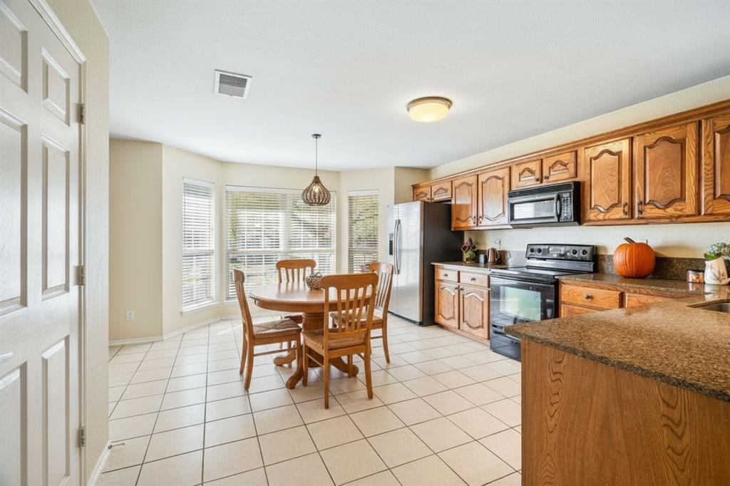Virtually staged kitchen