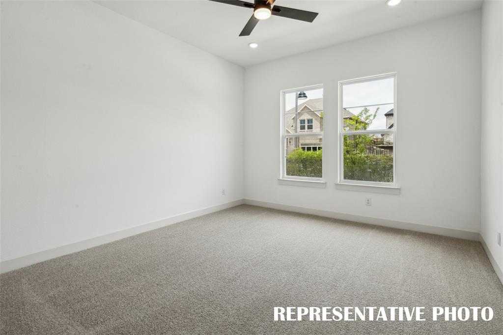Offering the perfect space to relax and unwind, this owner's suite is just what you have been searching for!  REPRESENTATIVE PHOTO