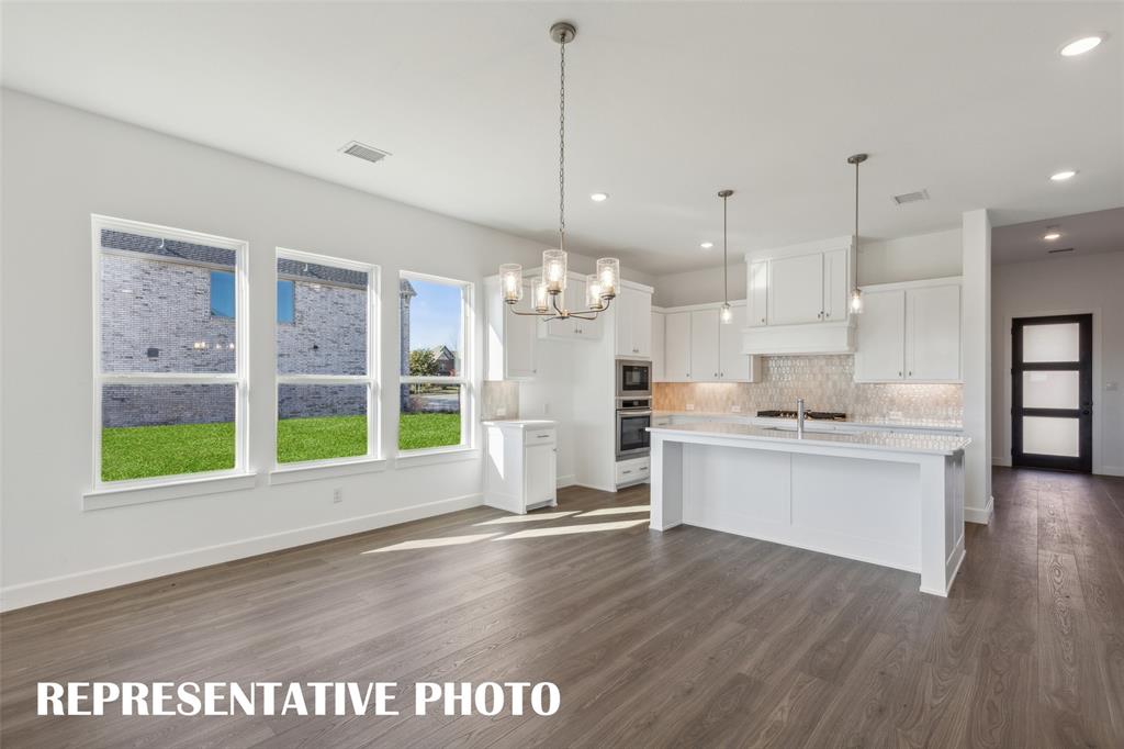 Welcome into your dream home featuring a fantastic chef inspired kitchen!  REPRESENTATIVE PHOTO