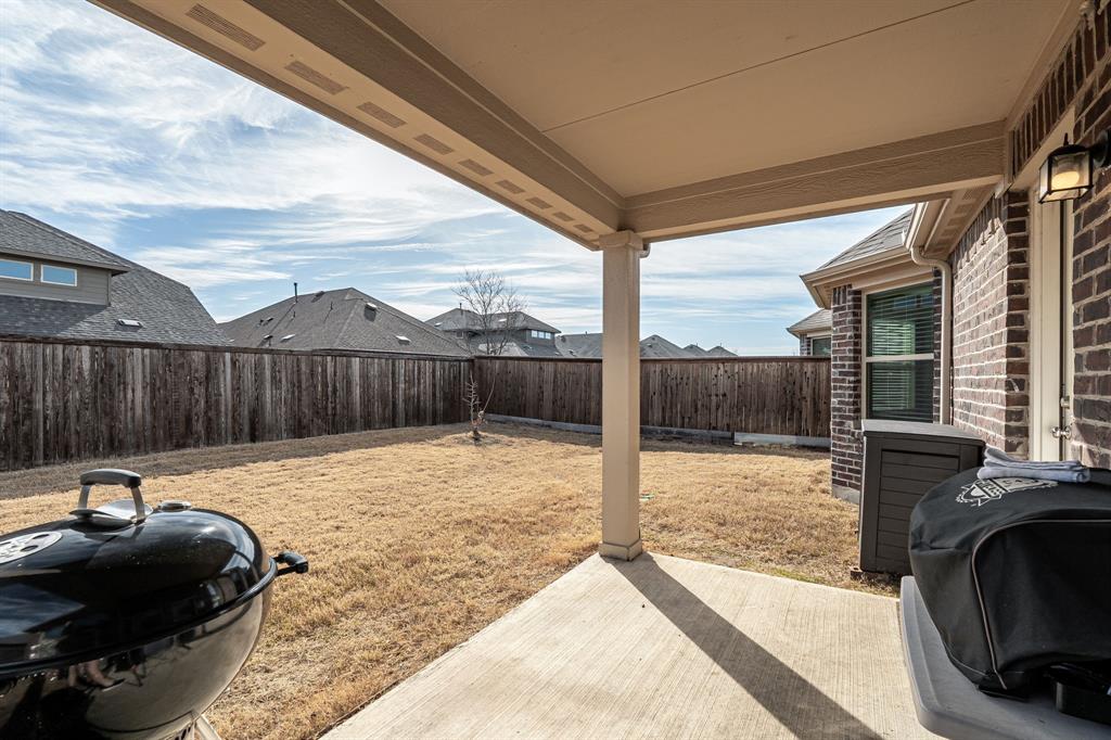 Covered patio