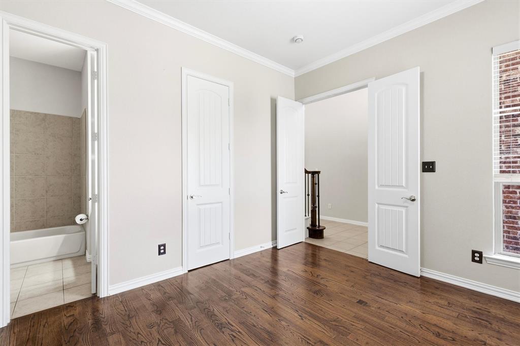 Office at the front of the home offers quiet privacy with access to a secondary downstairs full bath