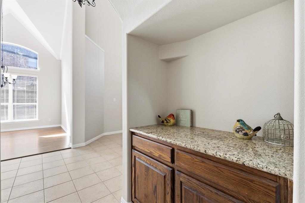 Perfect nook for planning or keeping the family calendar!