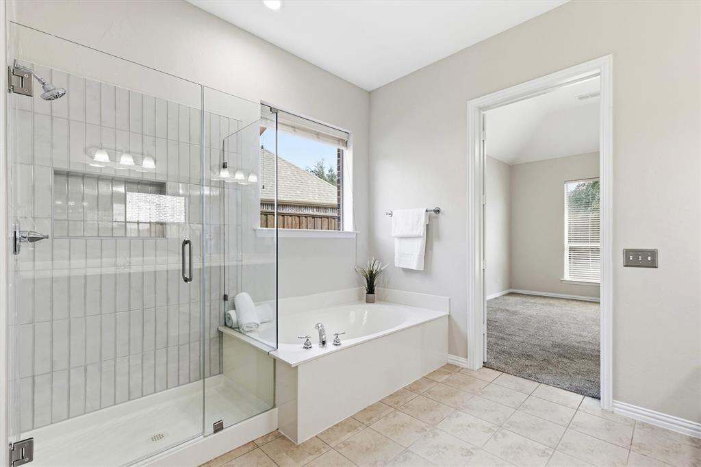Spa like bathroom. Newly updated shower