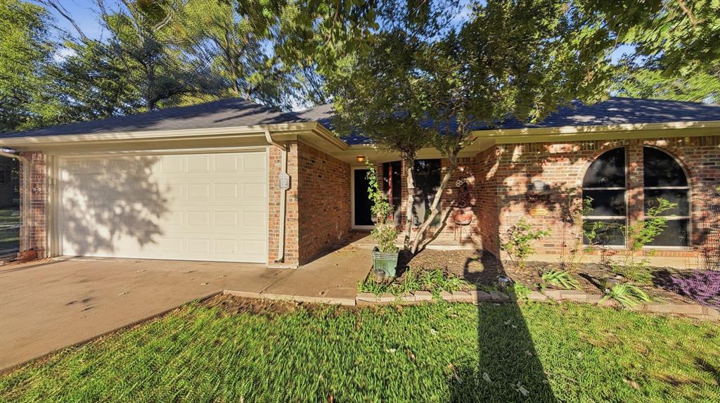 2 car attached garage and covered front porch