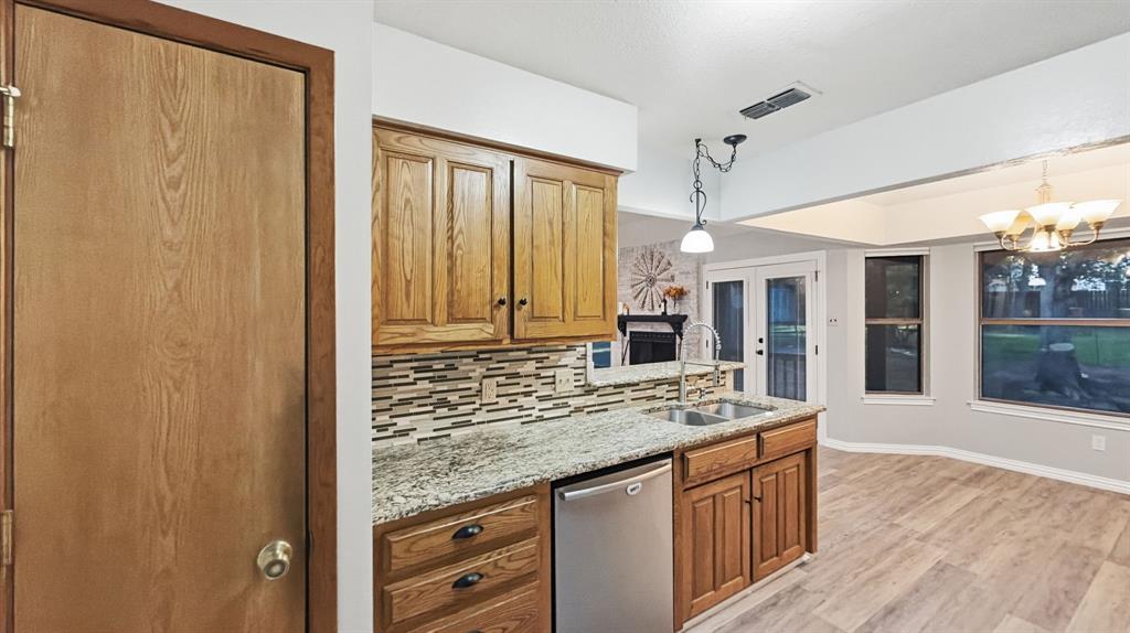 Pantry inside the kitchen