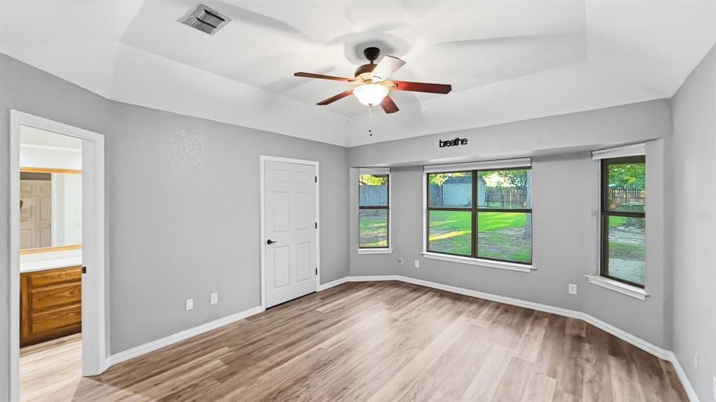 Primary bedroom without virtual furniture