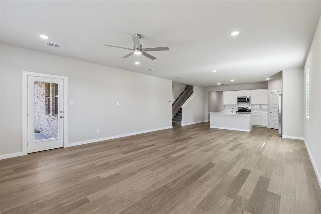 Open First Floor in the Holden home plan – REPRESENTATIVE PHOTO