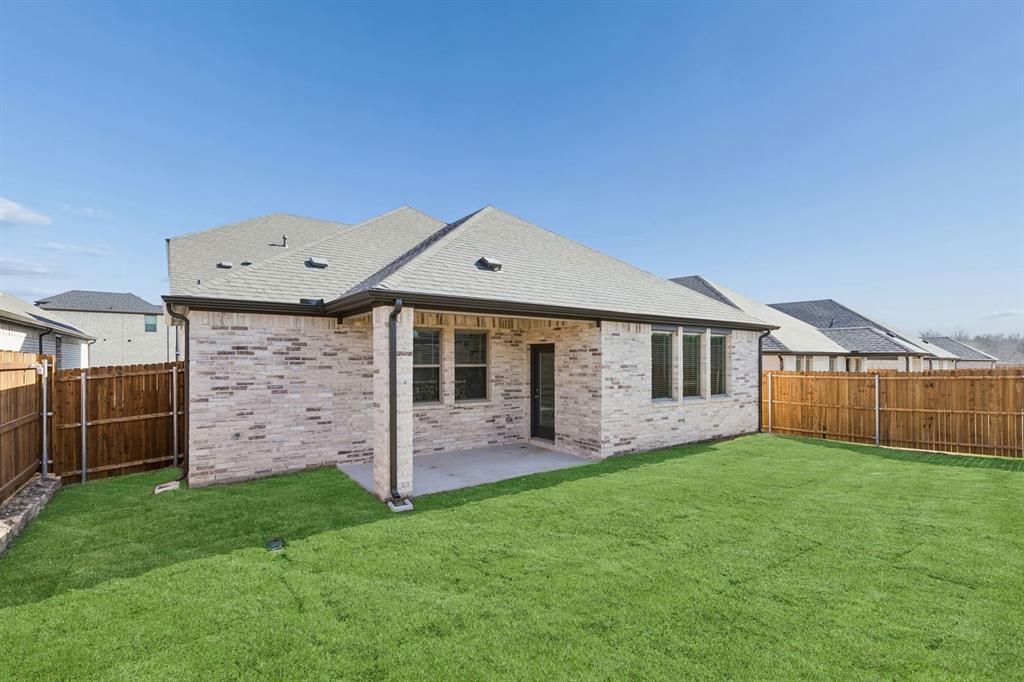 Patio in the Holden home plan – REPRESENTATIVE PHOTO