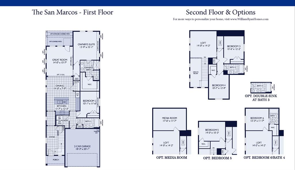 The San Marcos Floorplan