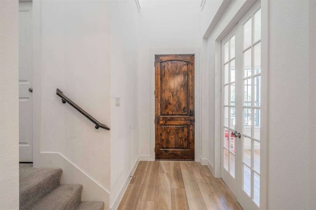 Entryway perfect for greeting guests