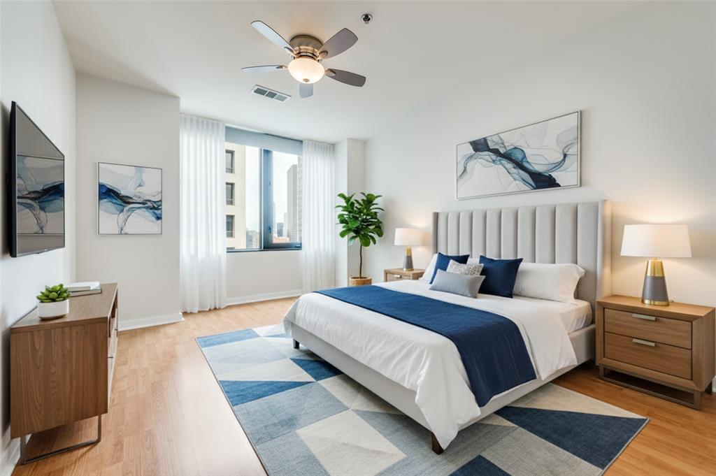 Primary Bedroom - Virtually Staged
