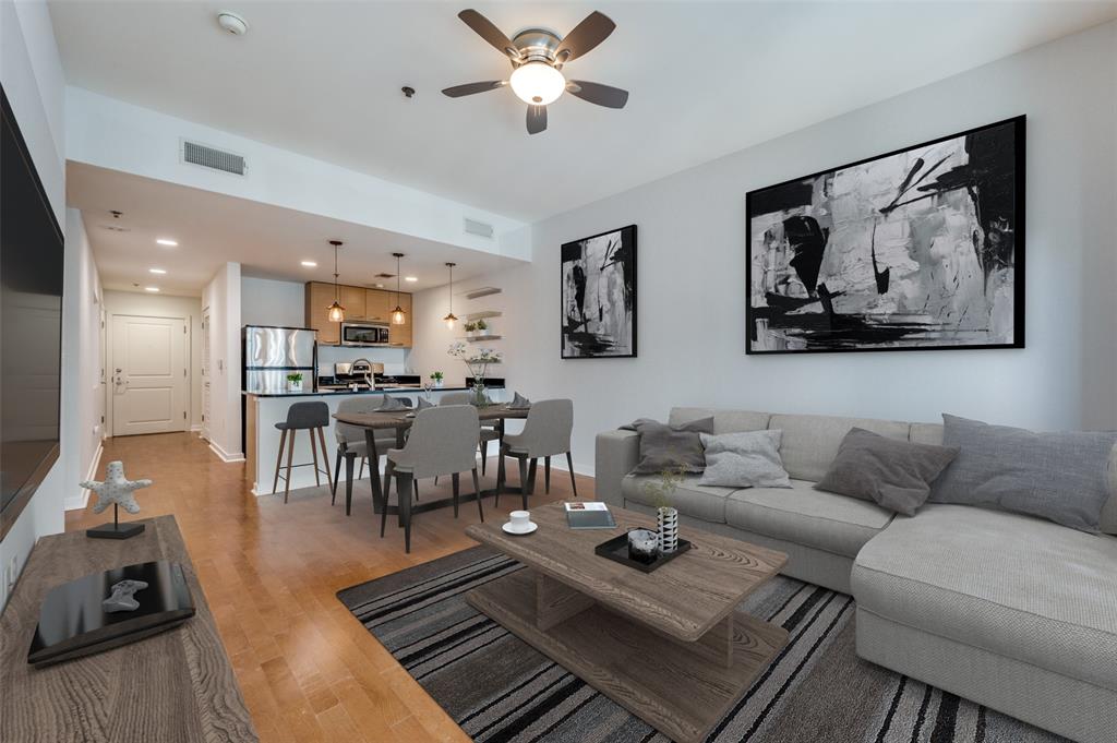 Living Room - Virtually Staged