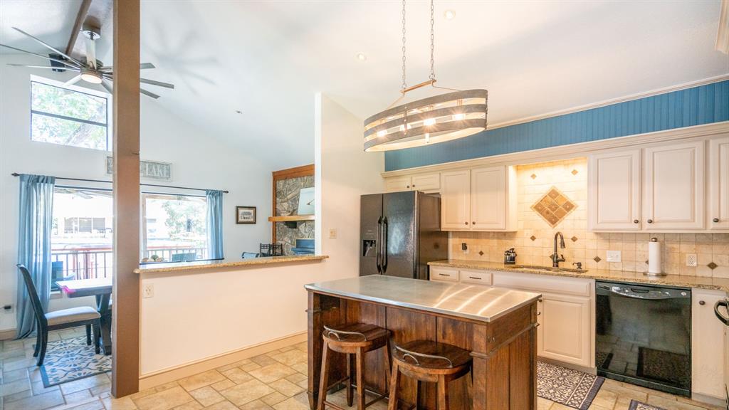 Ample cabinet space for weekend entertaining or full time residency
