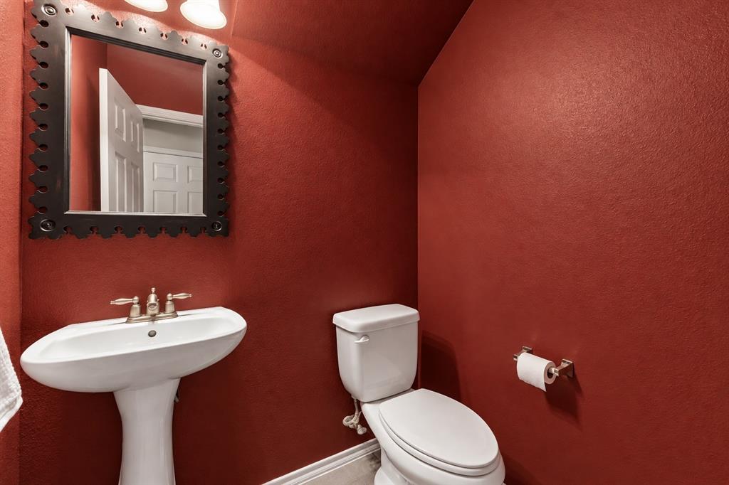 Half bath downstairs