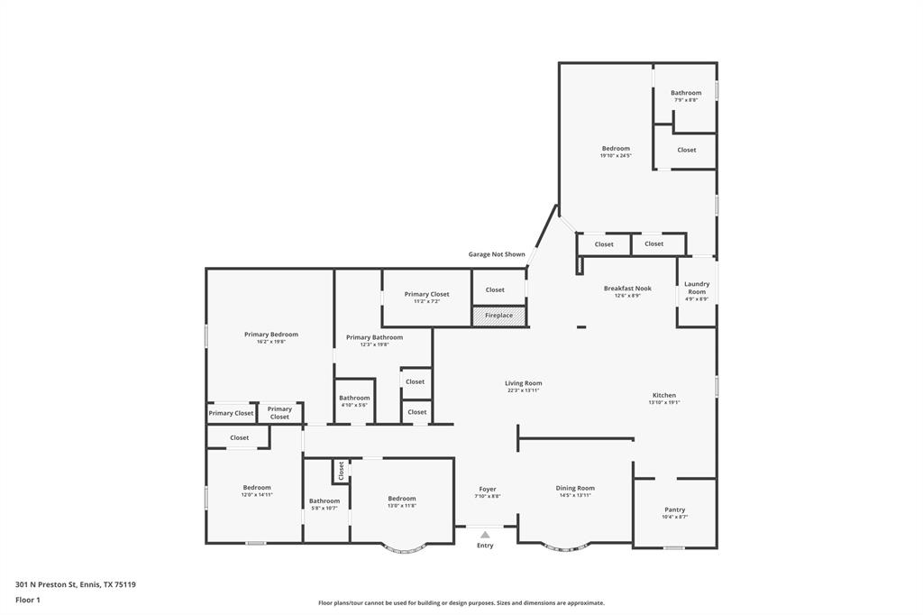 301 N Preston Street, Ennis, TX 75119
