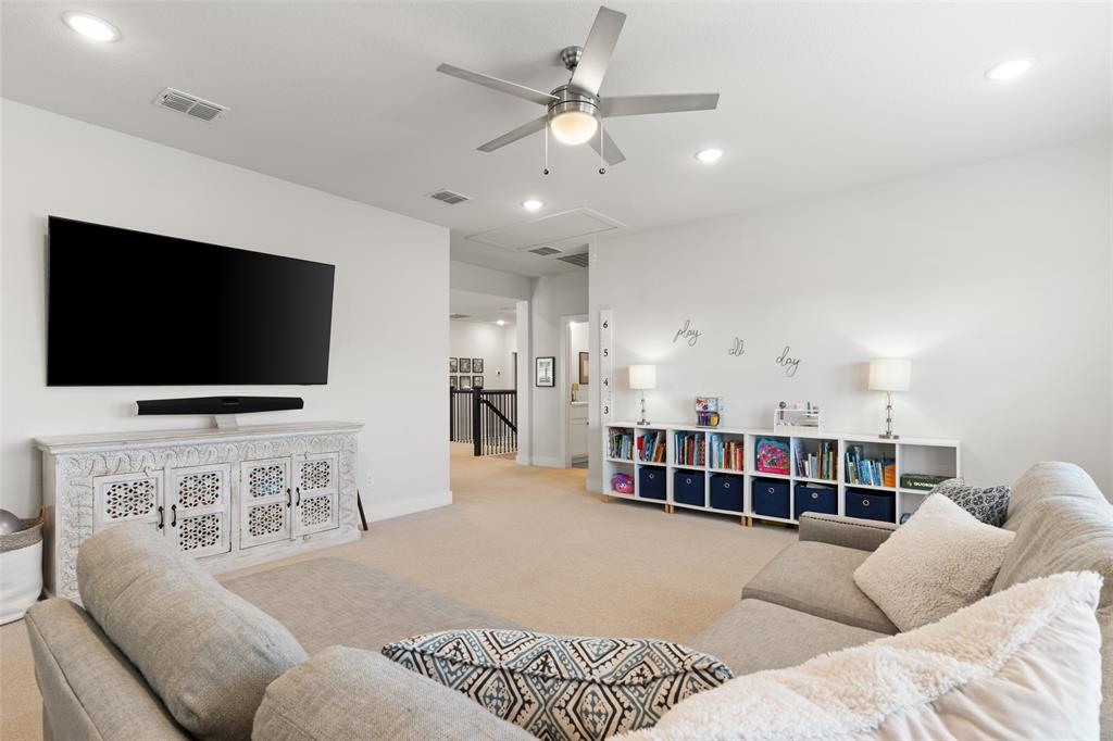 Large Upstairs Game Room