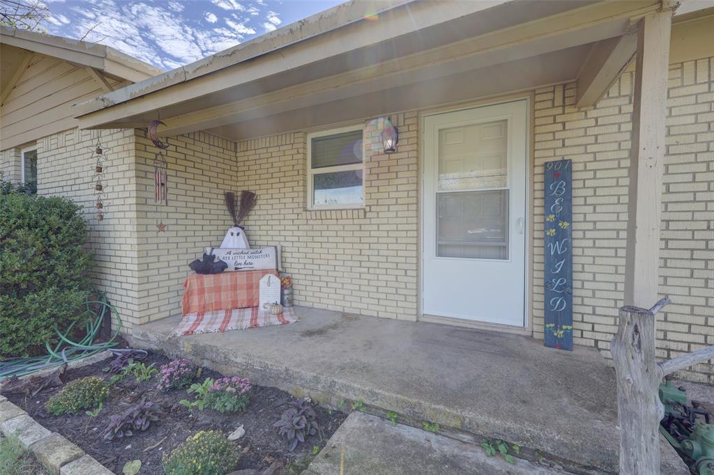 Large covered front porch makes everyone feel welcomed