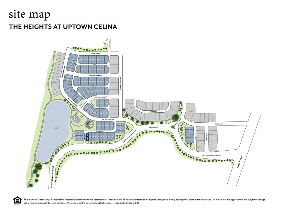 With thoughtfully designed, beautifully finished homes, your family deserves the best that Celina has to offer...The Heights at Uptown Celina!