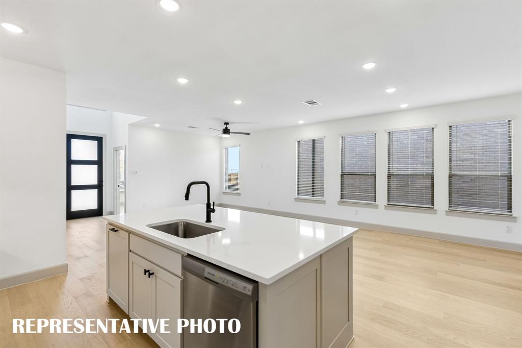 The chef in the family will never be left out of the party in this wonderful open concept home.  REPRESENTATIVE PHOTO