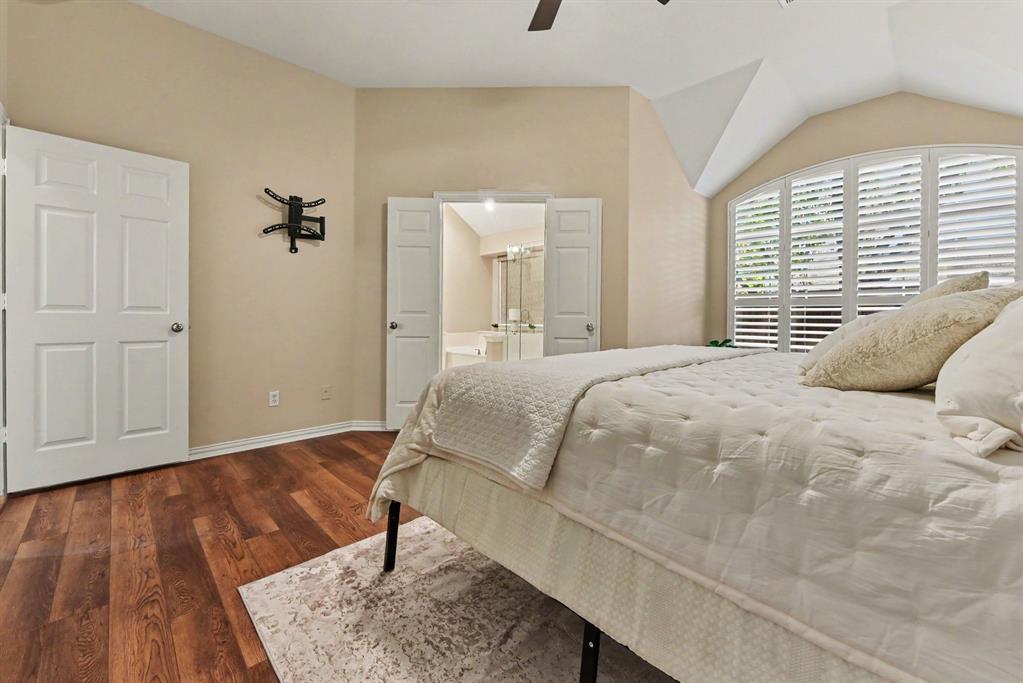 Primary bedroom with ensuite bath