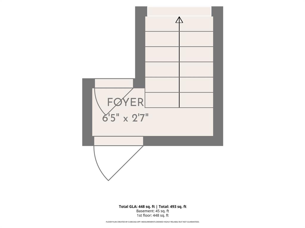 Entryway floor plan