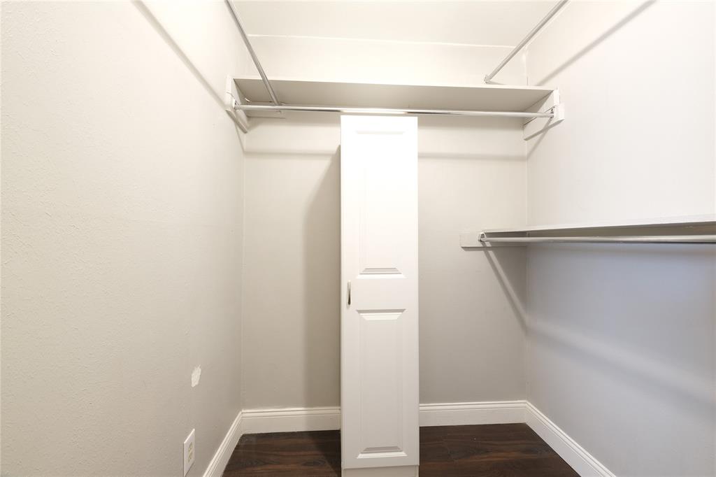 Another picture of the walk-in closet