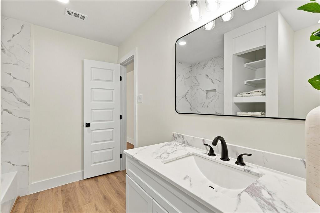 Secondary bathroom