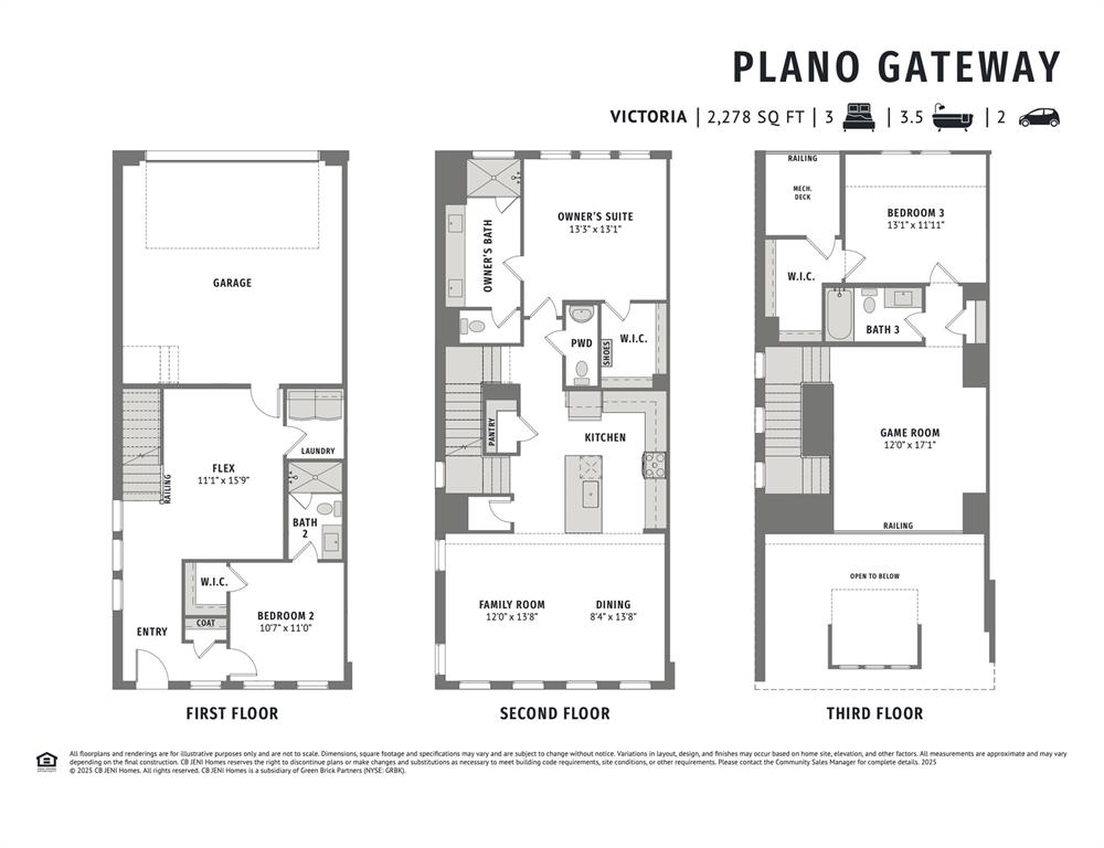 Offering a wonderful layout with private bedroom areas on each floor along with entertaining spaces on every level, our Victoria plan is the perfect place for your family to call home! Offering a wonderful layout with private bedroom areas on each floor along with entertaining spaces on every level, our Victoria plan is the perfect place for your family to call home!