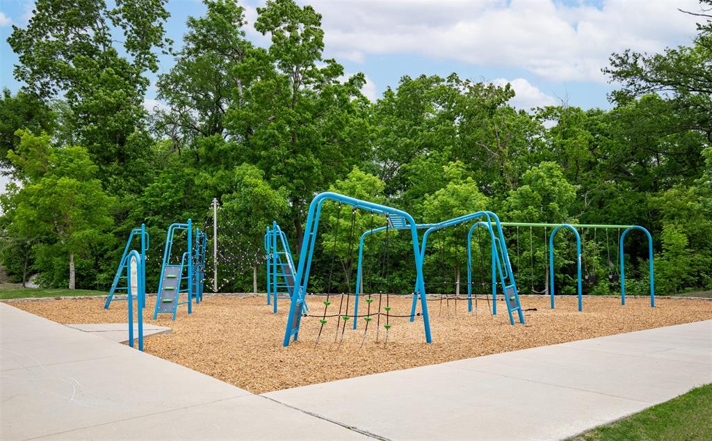 Community playground area.