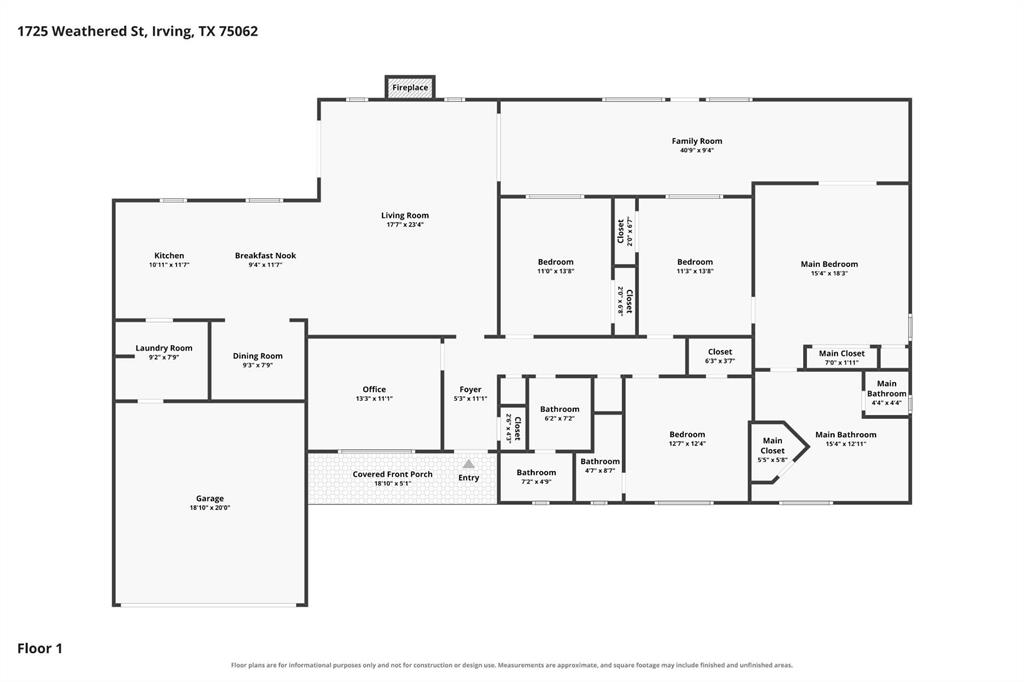 1725 Weathered Street, Irving, TX 75062