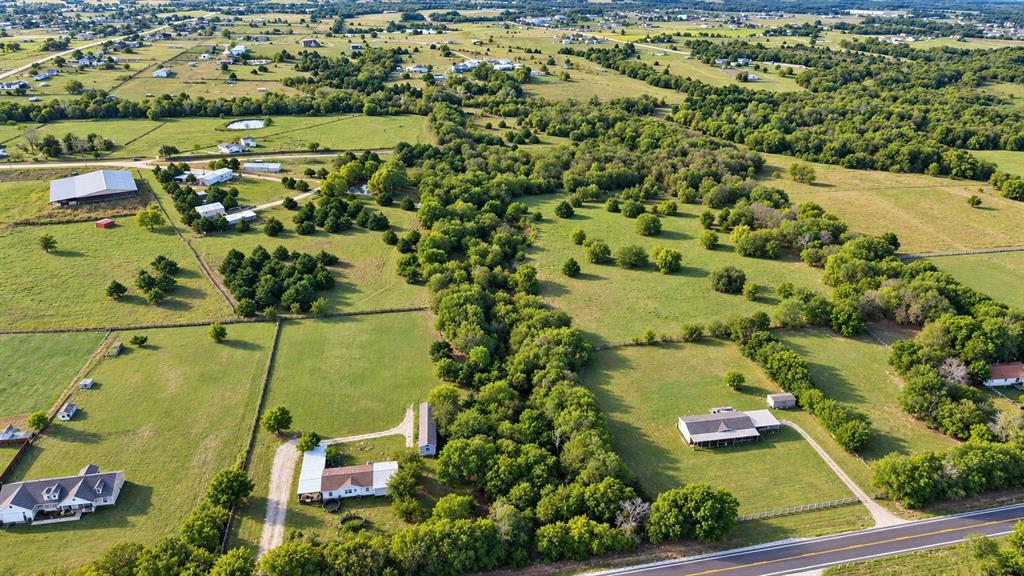 Aerial view from back side of the property. Aerial view from back side of the property.