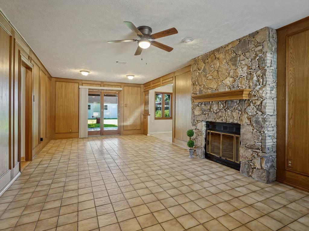 Rock Fireplace-wood burning. Rock Fireplace-wood burning.