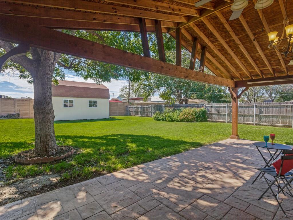 Patio faces S & could be used year round.  (30 x 16)